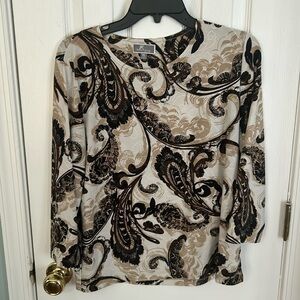 Embroidered Women's JM Collection Top